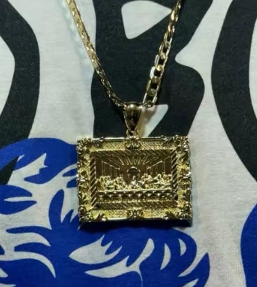 Large Last Supper Necklace